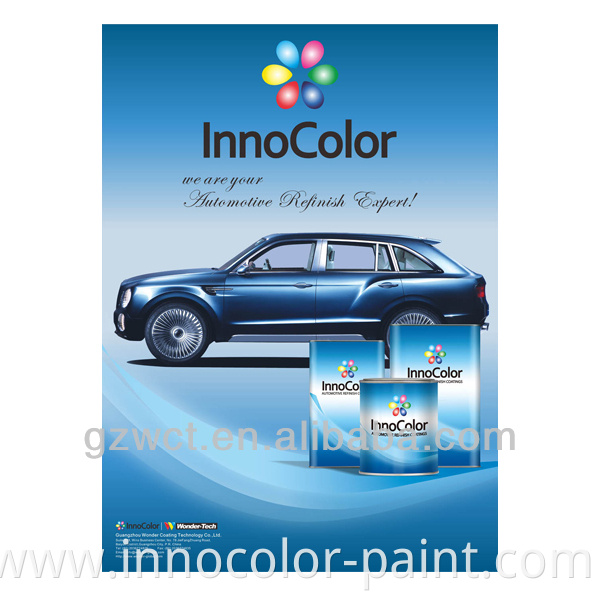 InnoColor High Solid and High Gloss epoxy resin spray nano ceramic coating Clear coat primer paint for car